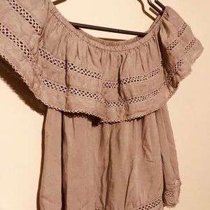 Wilfred off the shoulder summer top